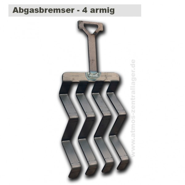 Abgasbremse - 4armig