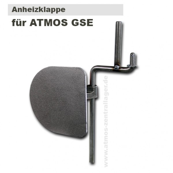 Anheizklappe für ATMOS Holzvergaser