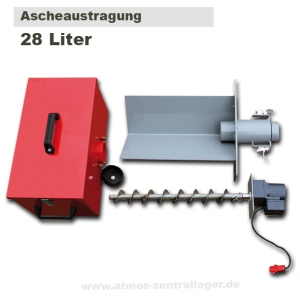 automatische Ascheaustragung 28 L für P15, P20