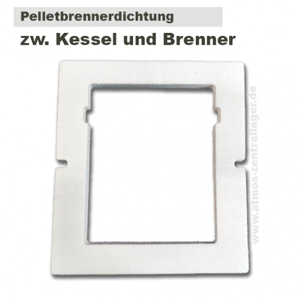Isoliermatte zw. Pelletbrenner und Tür