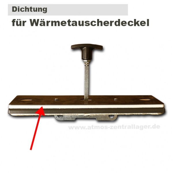 Dichtung unter dem Blech vom PX Wärmetauscherdeckel