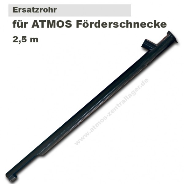 Ersatzrohr mit Einsenkung für Förderschnecke