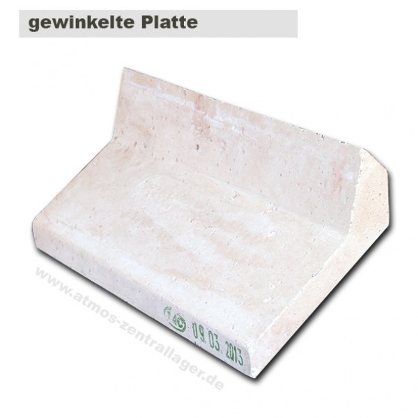 Keramikplatte mit Ausschnitt 
