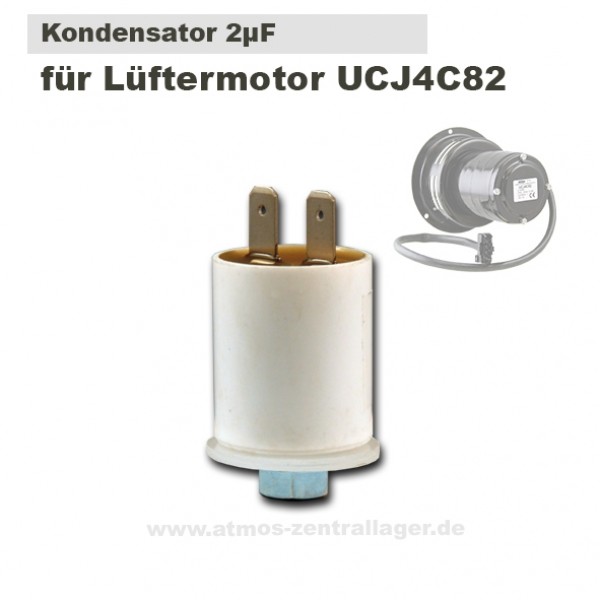 Kondensator 2µF - für Lüftermotor UCJ4C82