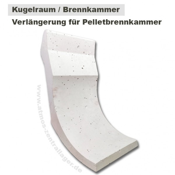 Verlängerung der Pelletbrennkammer