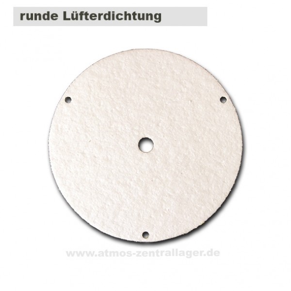 Lüfterdichtung zwischen Motor und Platte