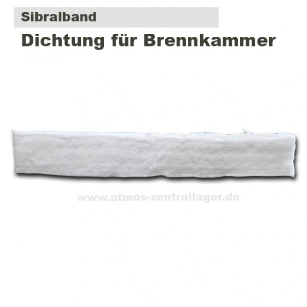 Sibralband zum Abdichten der Brennkammer