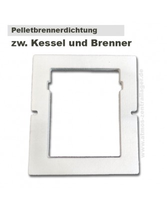 Isoliermatte zw. Pelletbrenner und Tür