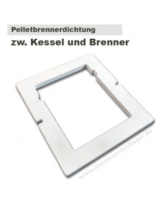 Isoliermatte zw. Pelletbrenner und Tür