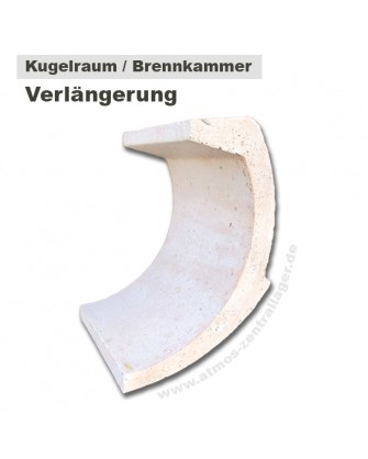 ATMOS Holzvergaser Kugelraum DC086 510mm linke + rechte Seite