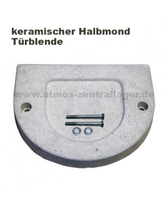 keramische Halbmond Türblende für ATMOS Heizkessel