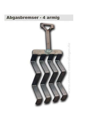 Abgasbremse - 4armig