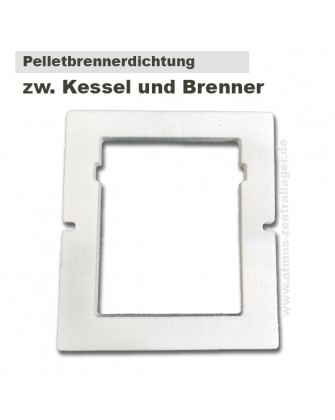 Isoliermatte zw. Pelletbrenner und Tür