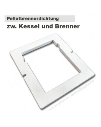 Isoliermatte zw. Pelletbrenner und Tür