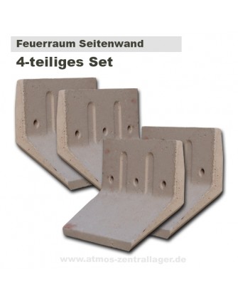 Feuerraum Seitenwände