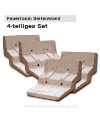 Feuerraum Seitenwände