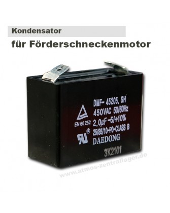 Kondensator für Förderschneckenmotor