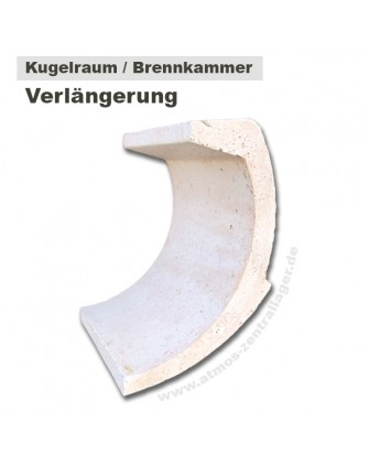 ATMOS Holzvergaser Kugelraum DC086 510mm linke + rechte Seite