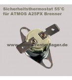 Sicherheitsthermostat 55°C für ATMOS A25PX Pelletbrenner
