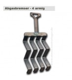 Abgasbremse - 4armig