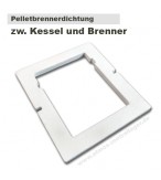 Isoliermatte zw. Pelletbrenner und Tür