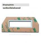 Displayfolie für Pelletbrenner