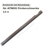 Ersatzrohr mit Einsenkung