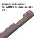 Ersatzrohr mit Einsenkung
