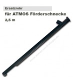 Ersatzrohr mit Einsenkung für Förderschnecke