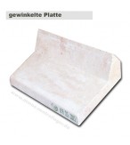 Keramikplatte mit Ausschnitt 