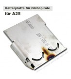 Halterplatte für Glühspirale