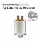 Kondensator 2µF - für Lüftermotor UCJ4C82