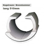 ATMOS Holzvergaser Kugelraum DC086 510mm linke + rechte Seite