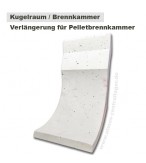 Verlängerung der Pelletbrennkammer