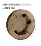 Lüfterrad Ø 200 mm doppelt