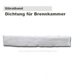 Sibralband zum Abdichten der Brennkammer