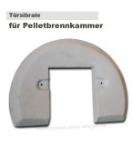 Türisolierung mit Ausschnitt für Pelletbrenner 