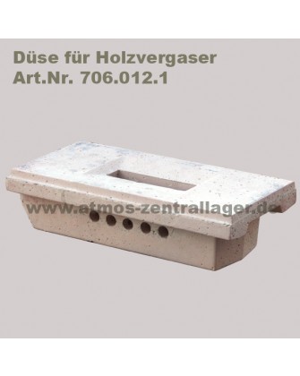 Düse für ATMOS Holzvergaser DC18S, DC20GS, DC18/22/25GSE(kurz) - DC0121 - inkl. Dichtschnur und Kit