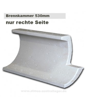 Kugelraum Brennkammer - nur rechte Seite