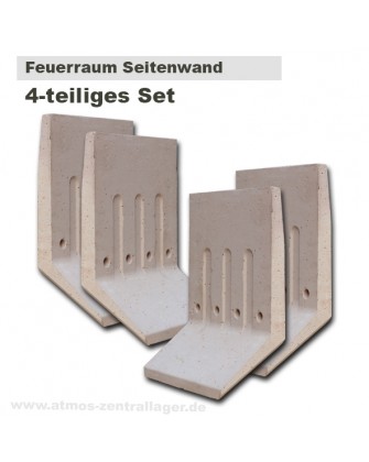 Set - Feuerraum Seitenwände für DC40GS, DC40/50GSE