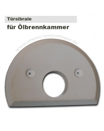 Türisolierung mit Ausschnitt für Ölbrenner